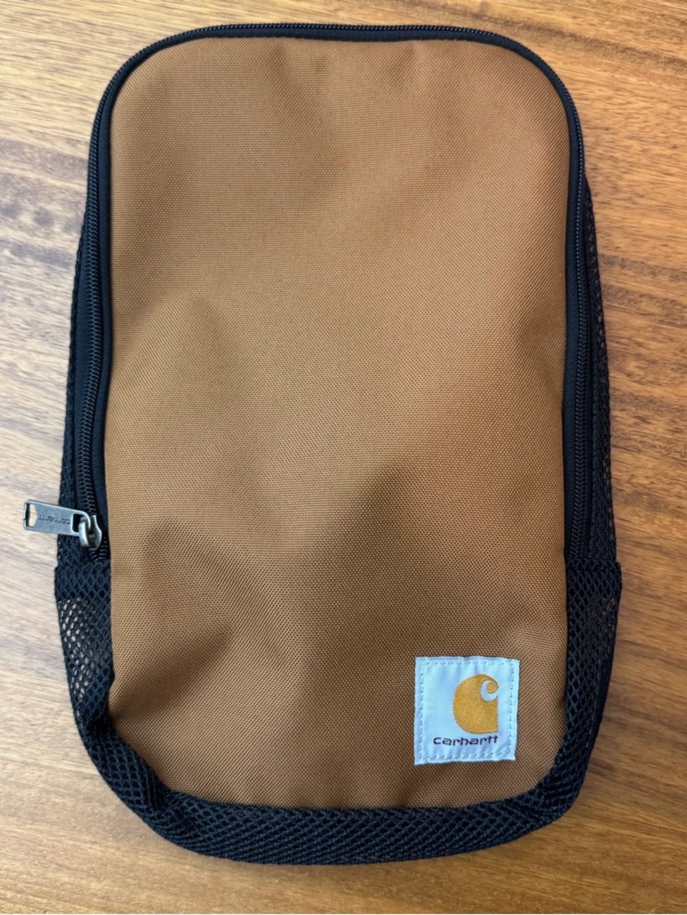 Carhartt Brown and Black 
 Organizer Pouch Cargo
